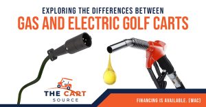 the differences between gas and electric golf carts