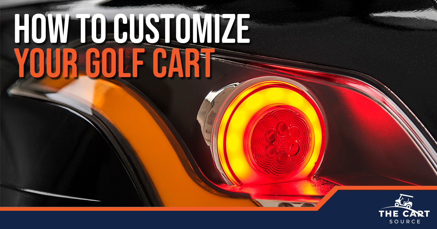 how to customize your golf cart