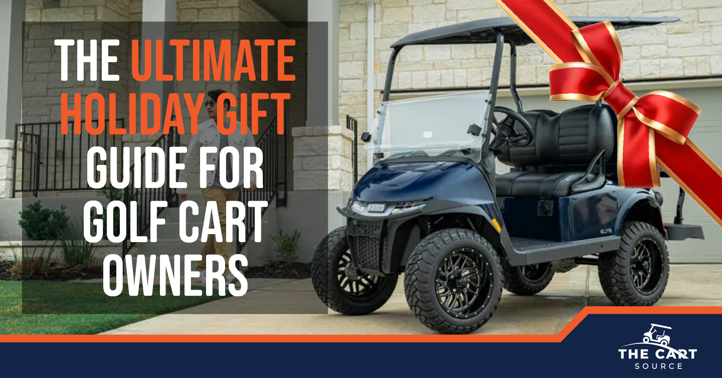 holiday gift guide for golf cart owners