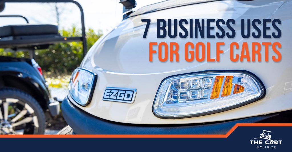 business uses for golf carts