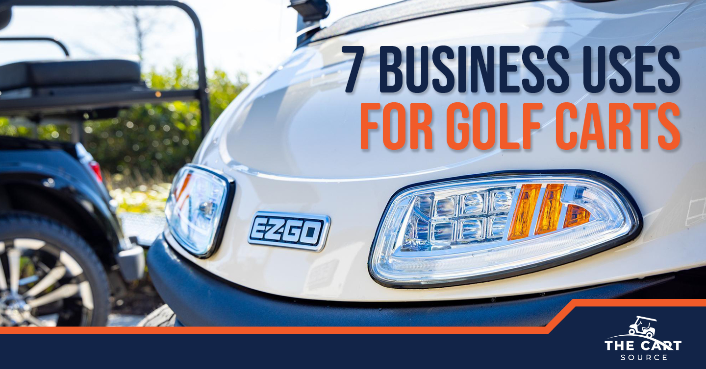 business uses for golf carts