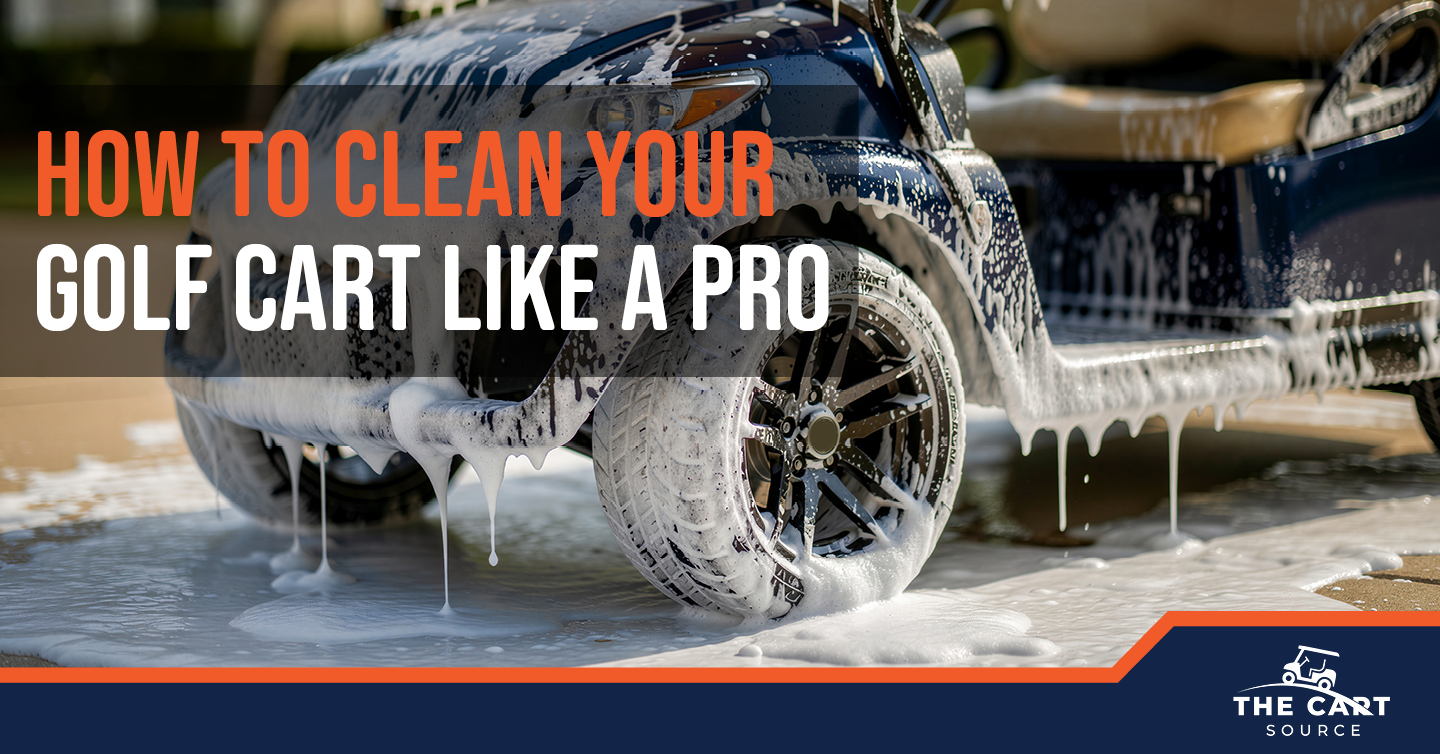 how to clean your golf cart like a pro